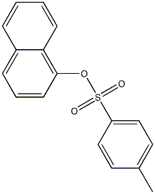 1-(Tosyloxy)naphthalene Struktur