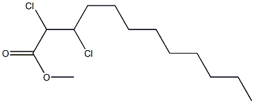 2,3-Dichlorododecanoic acid methyl ester Struktur