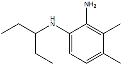 N-(2-Amino-3,4-dimethylphenyl)-1-ethylpropan-1-amine Struktur