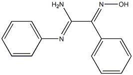 2,N2-Diphenyl-2-(hydroxyimino)acetamidine Struktur