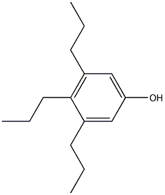 3,4,5-Tripropylphenol Struktur