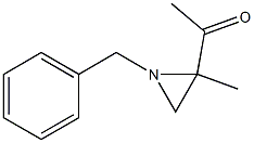 1-Benzyl-2-acetyl-2-methylaziridine Struktur