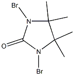 1,3-Dibromo-4,4,5,5-tetramethyl-2-imidazolidone Struktur