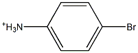 4-Bromoanilinium Struktur