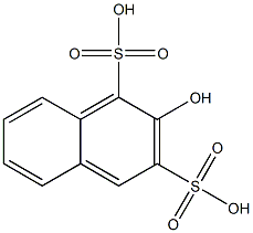 2-Naphthol disulfonic acid Struktur