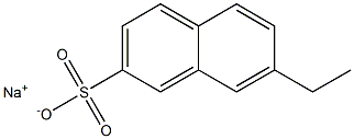 7-Ethyl-2-naphthalenesulfonic acid sodium salt Struktur