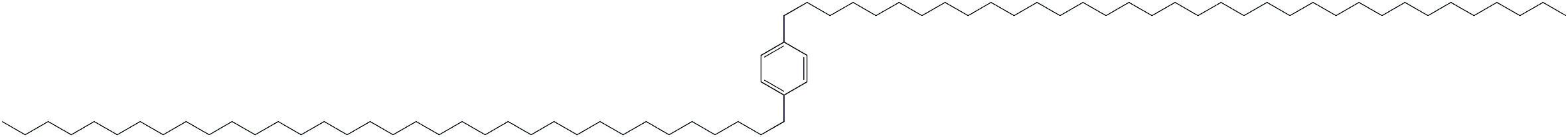 1,4-Di(pentatriacontan-1-yl)benzene Struktur