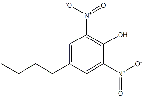 4-Butyl-2,6-dinitrophenol Struktur