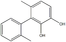 3-(2-Methylphenyl)-4-methylbenzene-1,2-diol Struktur