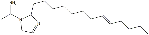 1-(1-Aminoethyl)-2-(8-tridecenyl)-3-imidazoline Struktur