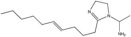 1-(1-Aminoethyl)-2-(4-decenyl)-2-imidazoline Struktur