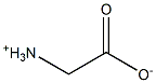 Ammonioacetic acidanion Struktur