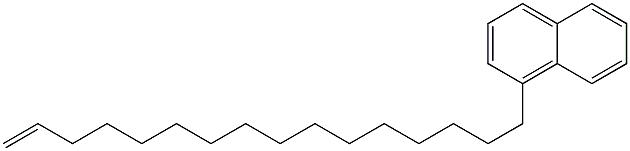 1-(15-Hexadecenyl)naphthalene Struktur