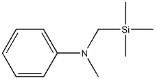 N-Methyl-N-[(trimethylsilyl)methyl]aniline Struktur