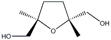 (2R,5R)-2,5-Dimethyltetrahydrofuran-2,5-bis(methanol) Struktur