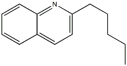 2-Pentylquinoline Struktur