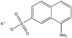 8-Amino-2-naphthalenesulfonic acid potassium salt Struktur