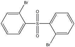 Bis(2-bromophenyl) sulfone Struktur