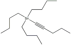 1-(Tributylstannyl)-1-pentyne Struktur