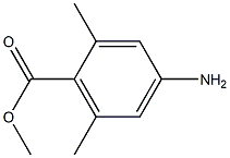 4-Amino-2,6-dimethylbenzoic acid methyl ester Struktur