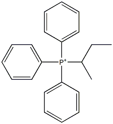 (1-Methylpropyl)triphenylphosphonium Struktur