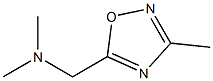 3-Methyl-5-(dimethylaminomethyl)-1,2,4-oxadiazole Struktur