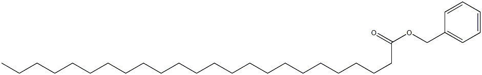 Tetracosanoic acid benzyl ester Struktur