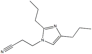 1-(2-Cyanoethyl)-2,4-dipropyl-1H-imidazole Struktur