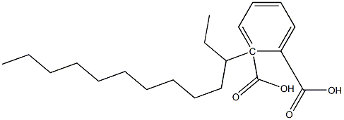 (-)-Phthalic acid hydrogen 1-[(R)-tridecane-3-yl] ester Struktur