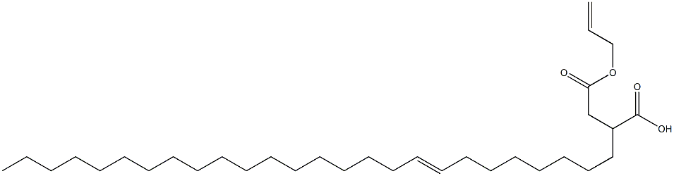 2-(8-Hexacosenyl)succinic acid 1-hydrogen 4-allyl ester Struktur