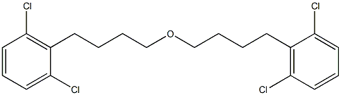 2,6-Dichlorophenylbutyl ether Struktur