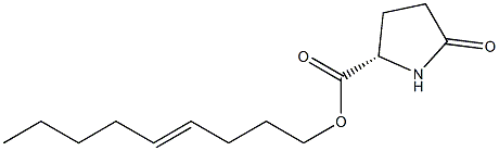 (S)-5-Oxopyrrolidine-2-carboxylic acid 4-nonenyl ester Struktur