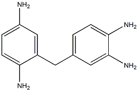 4-[(2,5-Diaminophenyl)methyl]-1,2-benzenediamine Struktur