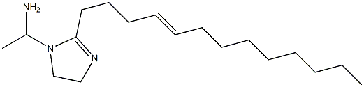 1-(1-Aminoethyl)-2-(4-tridecenyl)-2-imidazoline Struktur