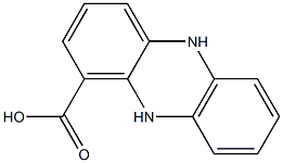 5,10-Dihydro-1-phenazinecarboxylic acid Struktur