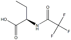 [R,(+)]-2-(2,2,2-Trifluoroacetylamino)butyric acid Struktur