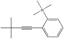 1-(3,3-Dimethyl-1-butynyl)-2-trimethylsilylbenzene Struktur