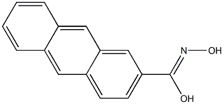 Anthracene-2-carbohydroximic acid Struktur