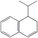 1,2-Dihydro-1-isopropylnaphthalene Struktur