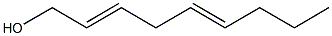 2,5-Nonadien-1-ol Struktur