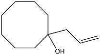 1-(2-Propenyl)cyclooctan-1-ol Struktur