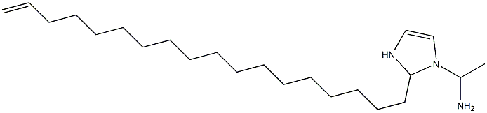 1-(1-Aminoethyl)-2-(17-octadecenyl)-4-imidazoline Struktur