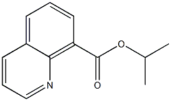 Quinoline-8-carboxylic acid isopropyl ester Struktur