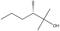 [S,(-)]-2,3-Dimethyl-2-hexanol Struktur