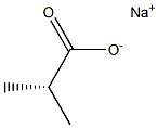 [S,(+)]-2-Iodopropionic acid sodium salt Struktur