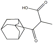 (Adamantan-3-ylcarbonyl)methylacetate Struktur