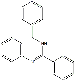 N2-Phenyl-N1-benzyl,benzamidine Struktur