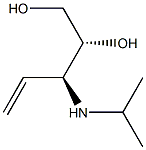 (2R,3S)-3-(Isopropylamino)-4-pentene-1,2-diol Struktur