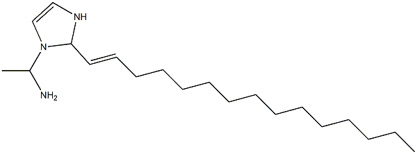 1-(1-Aminoethyl)-2-(1-pentadecenyl)-4-imidazoline Struktur