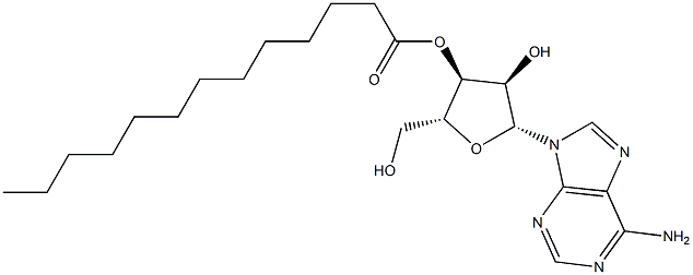 3'-O-Tridecanoyladenosine Struktur